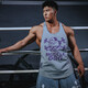 MUSCLEDOG肌肉狗 運動健身背心男潮牌夏季寬松坎肩無袖擼鐵訓(xùn)練服健身衣服 淺灰色 L