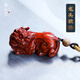 蘇小北小葉紫檀手把件招財(cái)貔貅龍龜金蟾鑰匙扣檀香木掛件高油密老料文玩 龍頭貔-貅【小北推薦】