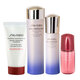 資生堂（Shiseido）悅薇水乳小樣護膚品化妝品旅行套裝 (清爽)中樣4件：潔面+水+乳+精華