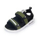 貝貝街區寶寶涼鞋1-3歲男學(xué)步鞋夏季沙灘鞋小童嬰兒涼鞋女軟底幼兒童鞋 綠色 24碼內長(cháng)15.5CM