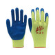 牛郎星勞保手套丁腈發(fā)泡耐磨防滑透氣紗線(xiàn)工地干活 鋼筋工 木工 12副織女星黃紗藍 均碼