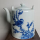 長物居 茶壺陶瓷泡茶壺景德鎮(zhèn)手繪泡茶器泡茶家用沖茶陶瓷壺純手工大壺 梅花鳥 380ml