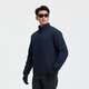 SANFO PLUS三夫戶(hù)外3M新雪麗棉服保暖抗靜電立領(lǐng)棉衣防風(fēng)防潑水秋冬外套男 藏青 L