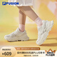 FILAFUSION斐樂(lè)潮牌女鞋硬糖鞋厚底老爹鞋女運(yùn)動(dòng)鞋女 棉花糖/銀-MM 38