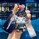 紳創(chuàng)長安univ鑰匙套逸動cs75plus車鑰匙殼包扣cs55/35plus歐尚x5z6 A款漸變【星空灰】漸變熊