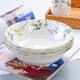 嵐汀陶瓷（LUTERCERAMICS）碗家用吃面碗骨瓷斗碗陶瓷碗大碗湯碗瓷碗飯碗老式斗笠碗唐山餐具 6英寸斗碗6個(gè)