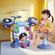 Letop Baby兒童架子鼓玩具爵士鼓電子琴唱歌麥克風(fēng)早教樂(lè )器男女孩六一禮物 【禮盒版】架子鼓（三合一）藍色 兒童生日新年六一禮物