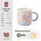 同合景德鎮(zhèn)匠師&3/24 手繪花有期玫瑰馬克杯油畫風可愛女生咖啡杯茶杯 玫瑰花【發(fā)順豐快遞+禮品包裝】