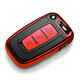 起亞智跑鑰匙包11/12/14年老款K2福瑞迪K4獅跑K5車(chē)遙控殼套扣 G款單套【魅焰紅】