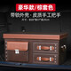 威納爾（DWXB）汽車(chē)收納后備箱儲(chǔ)物箱子車(chē)內(nèi)后背尾箱車(chē)載整理用品寶馬奧迪奔馳箱 【新品】棕套色