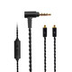 Earmax 適用于索尼N1AP N3AP SE215 SE846 er800 mmcx 耳機線(xiàn) 黑色四股線(xiàn)控版/無(wú)耳掛