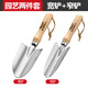 德力西電氣不銹鋼小鏟子園藝工具家用種花養(yǎng)花戶外松土耙子鋤頭除草趕海 【兩件套】不銹鋼寬鏟+窄鏟