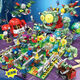 皓樂(lè )爽兼容積木植物大戰僵尸套農場(chǎng)迷宮作戰拼裝兒童玩具禮物2024新款 10合一植物大作戰