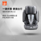 好孩子（gb）口袋折疊安全座椅高速兒童汽車座POCKIT ARMOR【適合9個月-12歲】 太空灰POCKIT ARMOR-S-U402GY