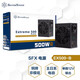銀昕（SilverStone）350W/500W EX350/500-B SFX電源（銅牌/日系電容/足瓦供電/標配ATX電源轉接架) EX500-B (G540EX500B00720)