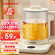 康佳（KONKA） 養生壺 煮茶壺煮茶器電熱水壺燒水壺家用多功能恒溫水壺花茶壺你玻璃藥膳壺電水壺 【特價(jià)款】智能預約 | 20大功能 1.8L