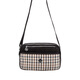 法姿女包斜挎包2023新品格紋時(shí)尚尼龍包休閑單肩小方包潮 1118 1118城格巷陌