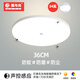 鯨與光 超薄三防燈 感應(yīng)燈 防爆燈 防蚊蟲 led照明燈 走廊燈 人體雷達(dá)感應(yīng)燈 聲控?zé)?白色36CM-聲控24W 白光