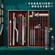 云綏采耳工具套裝專業(yè)打挖踩掏油耳朵發(fā)光耳勺神器鵝毛棒毛毛專用全套 專業(yè)采耳20件套+手握燈