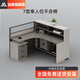 安美誠家具（ANMEICHENG FURNITURE）員工桌職員辦公桌椅組合卡座辦公室財務(wù)桌【7型單人位不含椅】