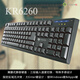 irocks 艾芮克KR6260有線鍵盤指定區(qū)域無沖突大回車家用電競(jìng)游戲鍵盤 黑色