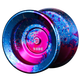 MAGICYOYO合金悠悠球溜溜球比賽專用花式競(jìng)技金屬抗震耐摔死睡眠悠悠球禮物 Y01藍(lán)粉銀 玩具8-12歲67十14六一生日禮物