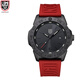 雷美諾時(shí)（Luminox） 全盤(pán)夜光3112夜潛者3121手表男表200米防水石英氚光3123魯美諾斯 XS.3121.BO紅色