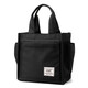 東選尼龍布防潑水小拎包女外出時(shí)尚手提袋子媽咪帶娃情人節上班飯包 黑色