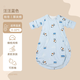 婧麒睡袋嬰兒春秋睡袋一體式防踢被嬰幼新生兒童寶寶保暖防寒 汪汪藍色【冬季加厚】 L碼【推薦身高85_105cm】