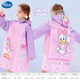 迪士尼（Disney）兒童雨衣女童小學(xué)生帶書包位防水幼兒園雨披 DK23093紫色L碼