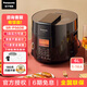 松下（Panasonic）智能電壓力鍋高壓鍋日本家用大容量電飯鍋多功能無(wú)水料理電高壓鍋電飯煲PS608 SR-PS608 黑色6升 6L