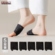 爾晏（ERYAN）襪子女襪夏季隱形前掌襪蕾絲透氣襪子露趾隱形輕薄女士半掌襪 輕薄款：黑色D款 5雙 均碼