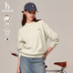 哈吉斯（HAZZYS）女裝 春秋款女【PHIZ系列】寬松衛(wèi)衣女ABTSE0BCX02 乳白色I(xiàn)V M (160/84A 38)