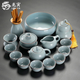 龍寅龍寅茶具套裝汝窯開片可養(yǎng)功夫茶具整套輕奢高檔茶壺茶杯蓋碗家用 汝窯西施壺茶具套裝