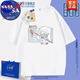 NASA ABOUT官方葬送的芙莉蓮動(dòng)漫衣服男女T恤男女重磅純棉印花 白色-N2065-葬送的芙莉蓮3 XS