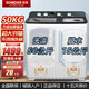 松島20/40/60公斤老式半自動(dòng)洗衣機雙缸雙桶賓館酒店大容量洗大件毛毯四件套商用家用以舊換新 【雙層加厚】50公斤| 阻尼蓋板+大脫桶+洗毛毯 雙缸