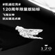 簡(jiǎn)倫凱迪拉克120周年限量版飛天飛翔女神XT456CT654紀念版C柱車(chē)貼標 飛翔女神標【亮銀款】一對裝