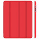JETechJETech 蘋(píng)果iPad2/iPad3/iPad4代(僅適用2-4代)保護殼磁吸智能休眠支架保護套 紅色