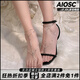 AIOSC腳鏈女2024新款腳環(huán)腿鏈飾品性感異域風(fēng)情足鏈純欲高級(jí)感腳背鏈 腳鏈【銀色一對(duì)】