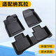 河牛TPE汽車(chē)腳墊 專(zhuān)用于日產(chǎn)車(chē)系腳墊防水環(huán)保原車(chē)內飾改裝配件 納瓦拉 雙層TPE腳墊+雪妮絲【備注顏色】