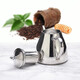 三洽（SANQIA） 不銹鋼茶壺泡茶壺精致加厚帶濾網(wǎng)不銹鋼餐廳茶壺家用電磁爐專用 帶濾網(wǎng) 2000ml
