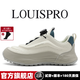 LOUISPRO輕奢男鞋科技旋轉(zhuǎn)紐扣運(yùn)動(dòng)鞋男厚底舒適男士休閑鞋時(shí)尚高爾夫球鞋 君子蘭 43 【運(yùn)動(dòng)鞋碼】