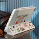 zoyu iPad Pro保護殼2025款平板Air7保護套旋轉(zhuǎn)Air6/5磁吸可拆分iPad11英寸適用蘋果第10代亞克力mini7 薄荷臘腸【配鋼化膜】 2025款iPad11【A16芯片】/第十