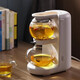 介屋玻璃茶具套裝家用自動泡茶器神器茶杯茶壺辦公室會客功夫小套高檔 多功能茶漏壺