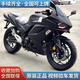 松度二手小忍者者雙缸水冷400cc摩托車(chē)跑車(chē)R3重機車(chē)地平線(xiàn)趴賽V6整車(chē) 五號摩托車(chē)