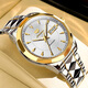 勞力士王子瑞士手表男士全自動(dòng)機械表防水商務(wù)夜光時(shí)尚十大名牌專(zhuān)用男表 間金白面款