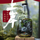 丘辰苔蘚微景觀生態(tài)瓶diy辦公室內(nèi)桌面綠植盆栽臥室植物盆景擺件禮物 （上岸景觀+苔蘚+燈底座+噴壺）