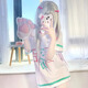 思鸞埃羅芒阿老師同款和泉紗霧cos服二次元T恤動(dòng)漫日系軟妹衣服女上衣 和泉紗霧衣服 2XL （150-170斤）