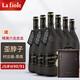 芙華（La Fiole）法國歪脖子紅酒 原瓶進口干紅葡萄酒 【村莊級】珍藏黑瓶750ml*6