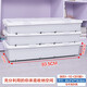 寶優(yōu)妮收納箱大號床底收納柜被子衣物整理箱有蓋衣服儲物箱收納盒 灰色大號DQ9051-10（3只裝）
